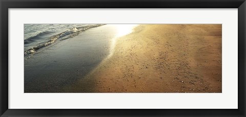 Framed Sand on the Beach, Liberia, Guanacaste, Costa Rica Print