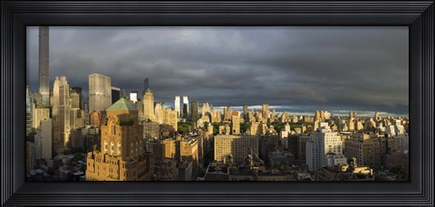 Framed Midtown Manhattan Sky, Early Morning Print