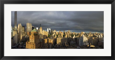 Framed Midtown Manhattan Sky, Early Morning Print