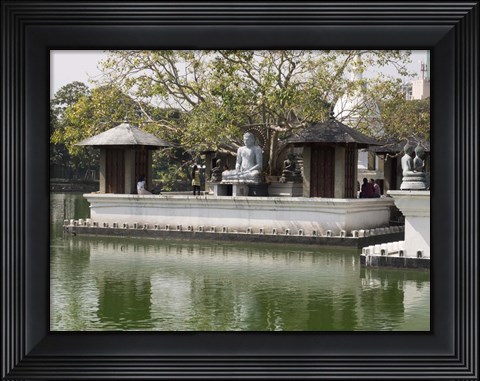 Framed Seema Malaka Designed by Geoffrey Bawa, Sri Lanka Print