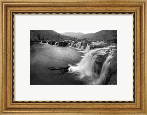 Framed New River Falls, West Virginia Print