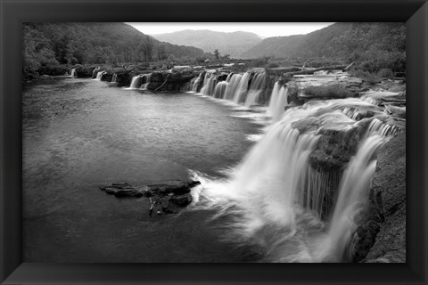 Framed New River Falls, West Virginia Print