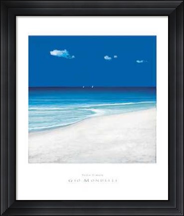Framed Gio Mondelli - Verso Il Size 19.75x23.75 Print