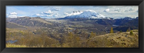Framed Mount St. Helens, Washington State Print