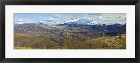 Framed Mount St. Helens, Washington State Print