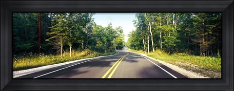 Framed Route 42, Gills Rock, Wisconsin Print