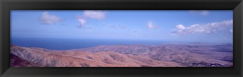 Framed Tindaya Desert, Canary islands, Spain Print