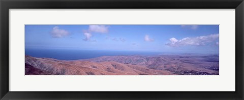 Framed Tindaya Desert, Canary islands, Spain Print