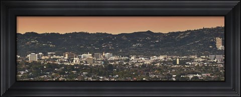 Framed Beverly Hills, Los Angeles County, California Print