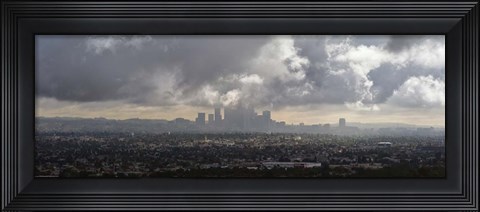 Framed Downtown Los Angeles, California Print