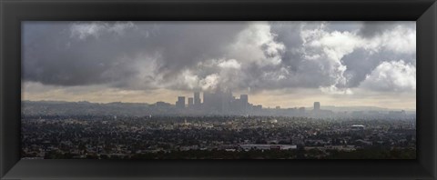 Framed Downtown Los Angeles, California Print