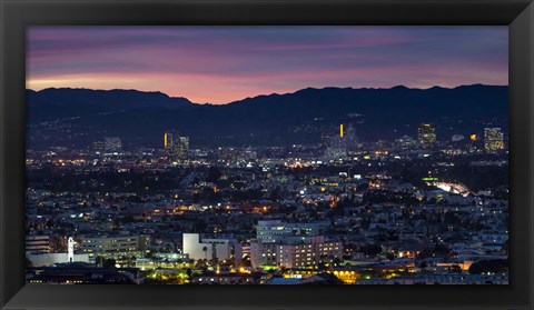 Framed Culver City, Los Angeles County, California Print