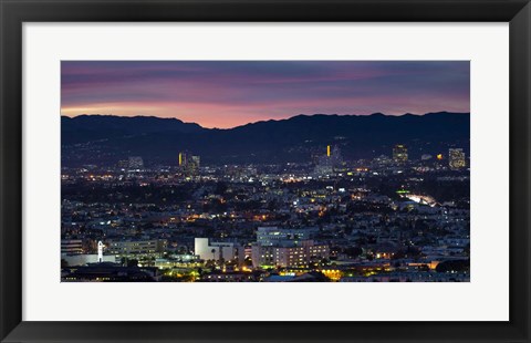 Framed Culver City, Los Angeles County, California Print