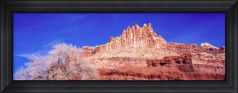 Framed Rocks at Capitol Reef National Park, Utah Print