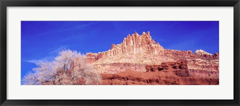 Framed Rocks at Capitol Reef National Park, Utah Print