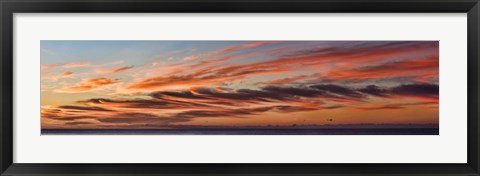 Framed Clouds Over Sea at Sunset, Cabo San Lucas, Mexico Print