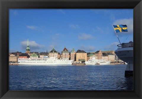 Framed Old Town, Stockholm, Sweden Print