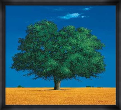 Framed Albero Nei Campi Print