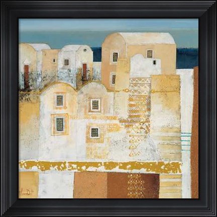 Framed Pyrgos Print