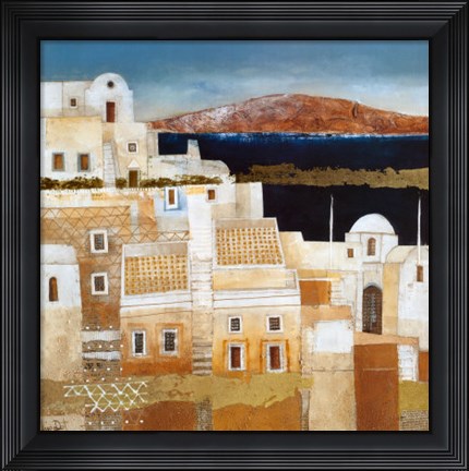 Framed Oia Print