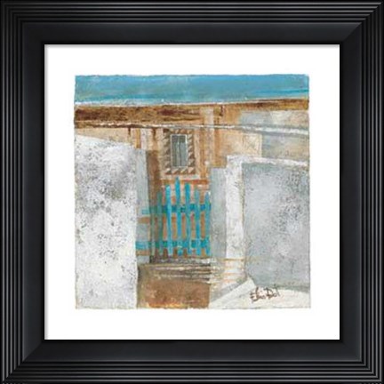 Framed Mediterraneo IV Print
