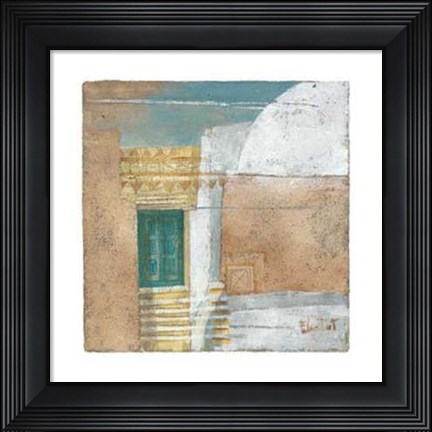 Framed Mediterraneo III Print