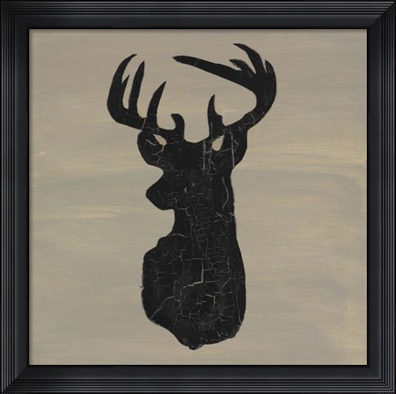 Framed Love Deer Print