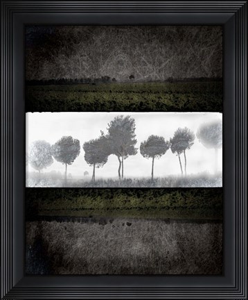 Framed Black Tree 2 Print