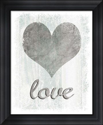 Framed Love Print