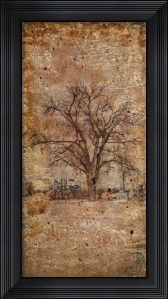 Framed Autumn Tree Duo Print