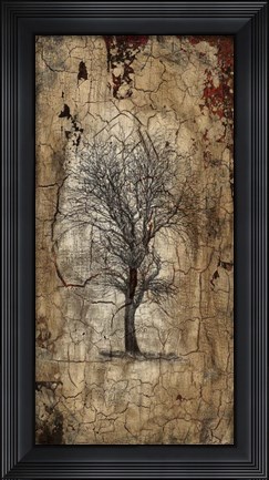 Framed Lone Tree Print