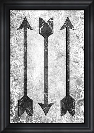 Framed Arrow 2 Print