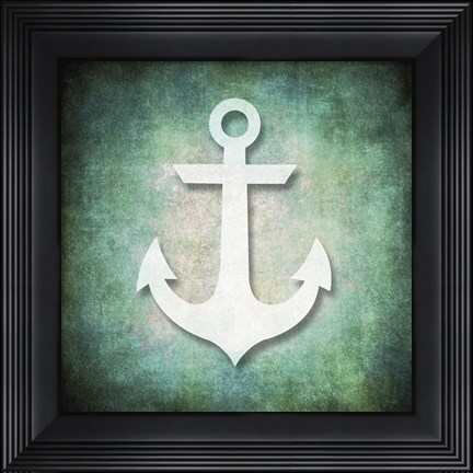 Framed Good Times - Beach Anchor Print