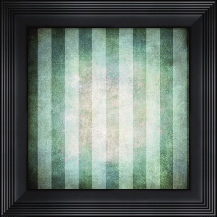 Framed Good Times - Beach Stripes Print