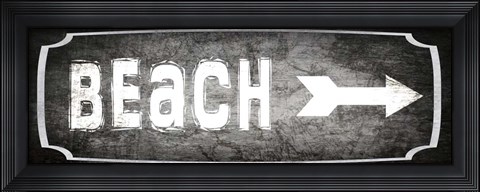 Framed Good Times - Beach 1 Print