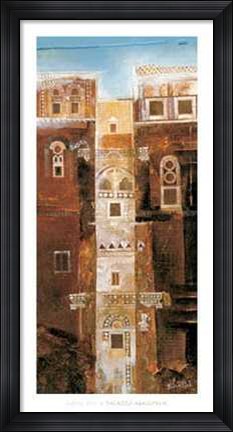 Framed Palazzo Aragonese Print