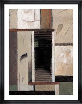 Framed Characteristics I Print
