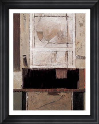 Framed Characteristics II Print