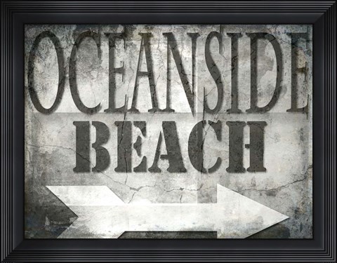 Framed Surfside Oceanside Print