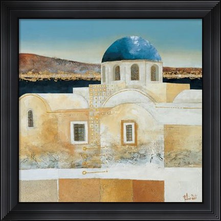 Framed Akrotiri Print