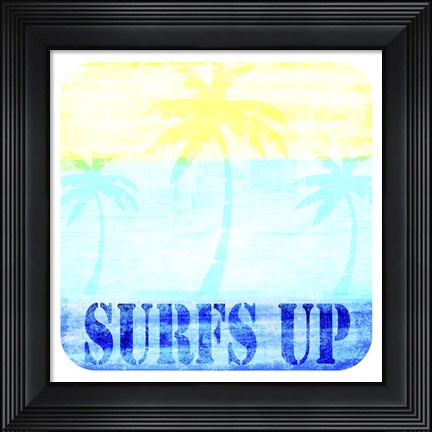 Framed Welcome Beach 3 Print