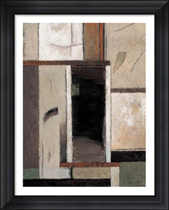 Framed Characteristics I Print