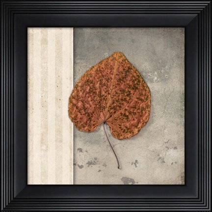 Framed Lodge Leaf 2 Print