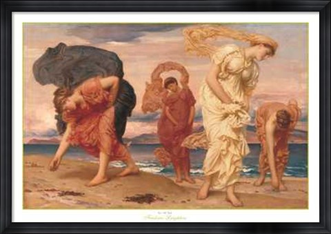 Framed By the Sea Print
