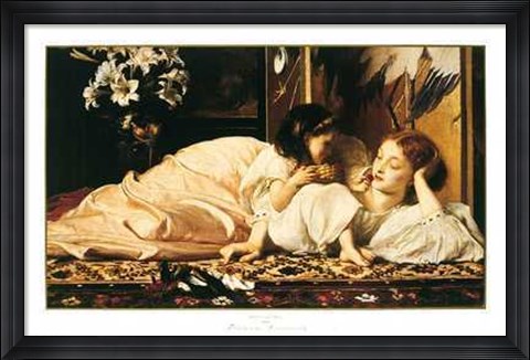 Framed Mother and Child Print