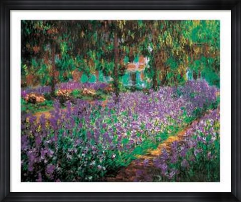 Framed Jardin De Print