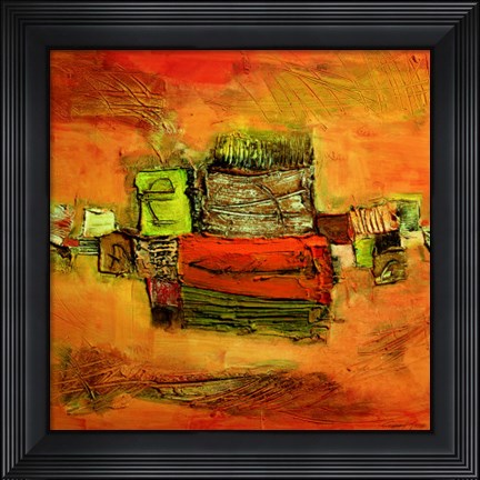 Framed Tramonto II Print