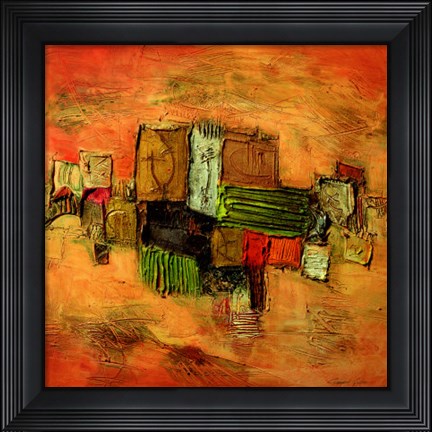 Framed Tramonto I Print
