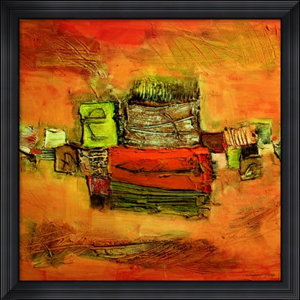 Framed Tramonto II Print