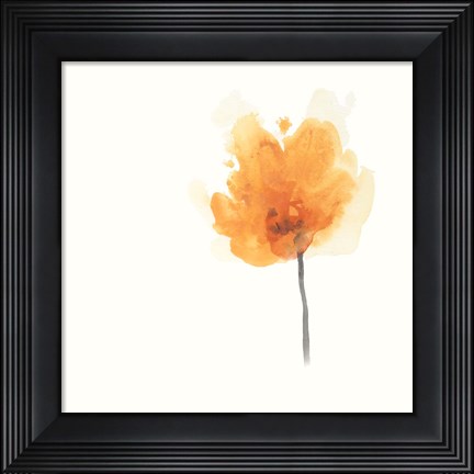 Framed Expressive Blooms IX Print